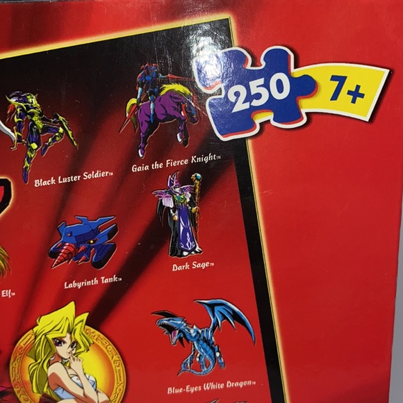 Yu-Gi-Oh Poster Puzzle 250 Pieces Mattel Vintage New Sealed - Picture 4 of 11